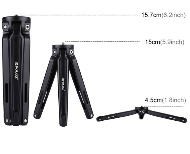 Elevate Your Photography with the Mobile Phone Metal Mini Desktop Tripod